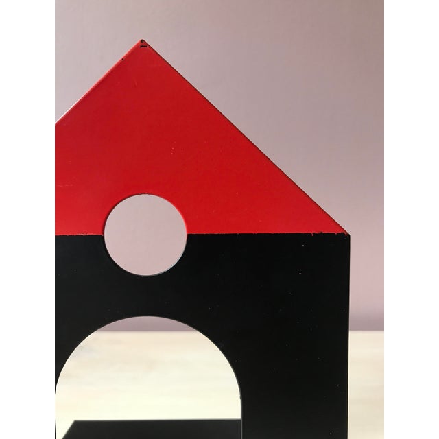 1980s Memphis Style Postmodern House Bookends a Pair Chairish