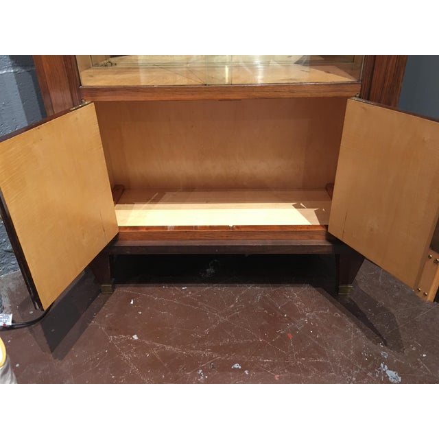 French Mid-Century Modern Rosewood Bar For Sale - Image 9 of 12