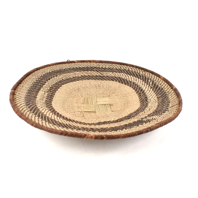 Early 20th Century Tonga Binga Basket 19 Inch For Sale
