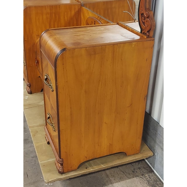 1930s Vintage Art Deco Waterfall Vanity Chairish