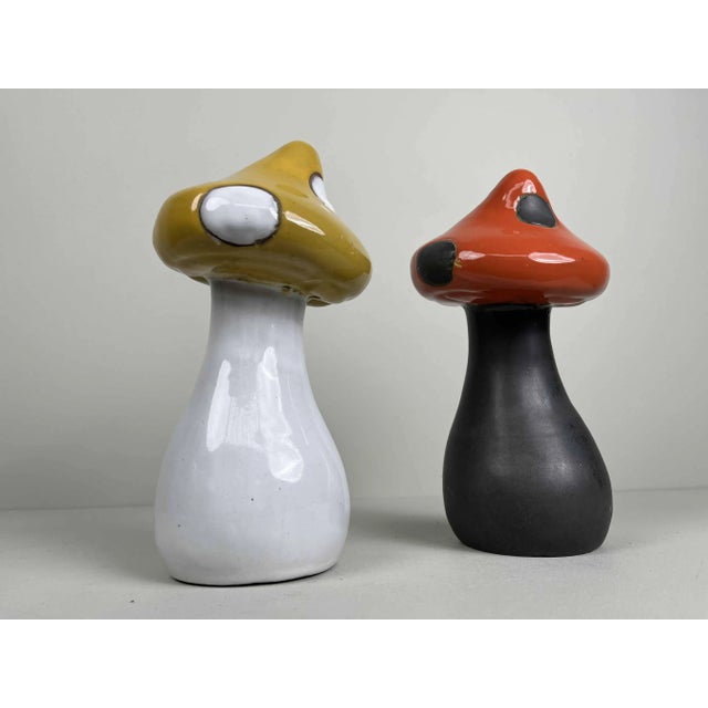 Decorative Mushrooms, 1970s, Set of 2 For Sale - Image 10 of 10
