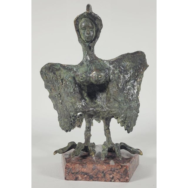 Late 20th Century Chimera II Bronze by T. Ganar For Sale - Image 10 of 10