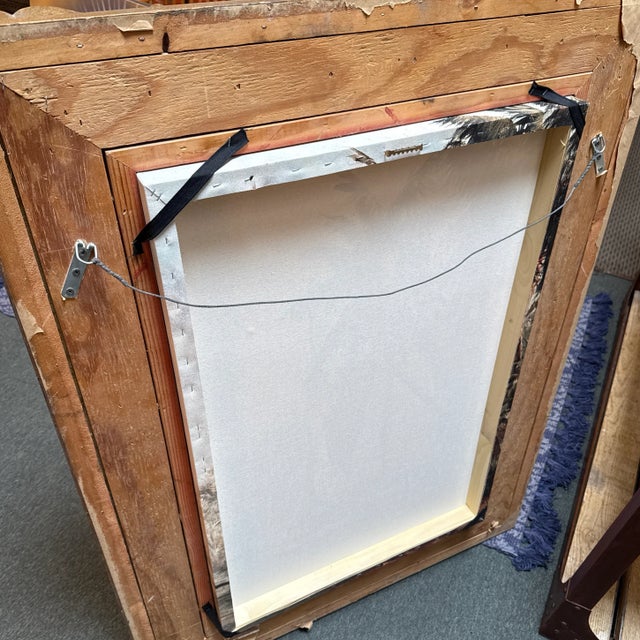 Malarz Rum Bay Reproduction Print in Ornate Gilt Frame For Sale - Image 4 of 12