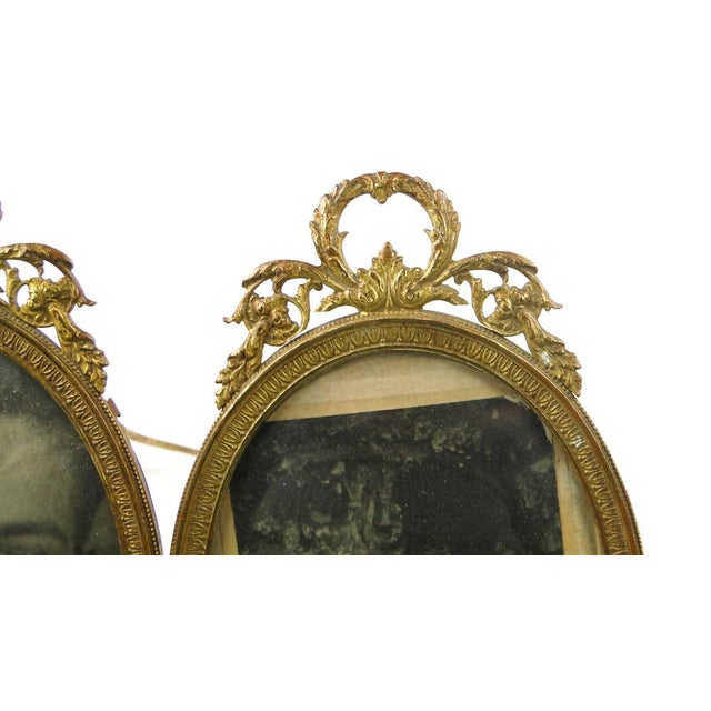 Empire Bronze Frame, 1890s For Sale - Image 6 of 15