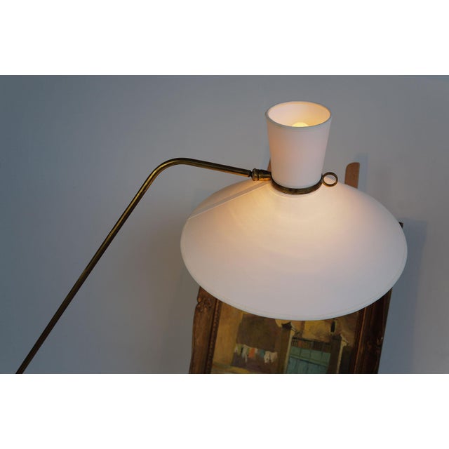 Mid-Century Modern Model 56 Pendulum Floor Lamp by Robert Mathieu, France, 1952 For Sale - Image 3 of 12