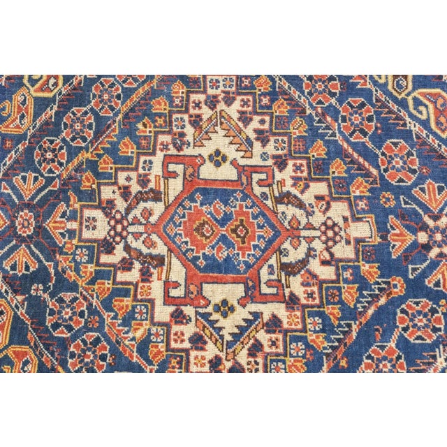Antique Qashqai Rug 5'4'' x 7'10'' For Sale - Image 11 of 12