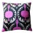 Boho Chic Silk Velvet Ikat Pillow Cover Bohemian Pillow Cover For Sale