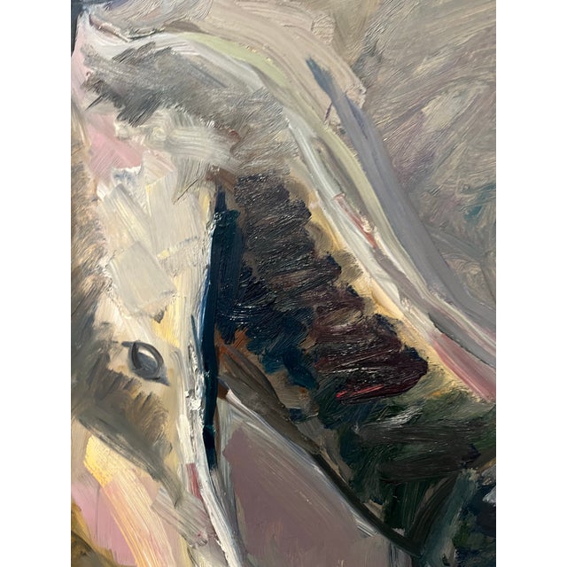 Vintage Midcentury Male Nude Painting Richard Bilitis For Sale - Image 4 of 4