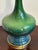 Bottle Green Mid-Century Modern Drip Glaze Table Lamp For Sale - Image 8 of 12