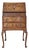 Vintage Walnut Lockable Desk with Drawers, 1890s For Sale