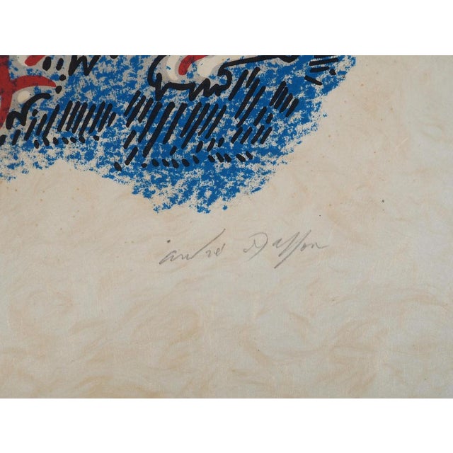 André MASSON (1896-1987) Bird in Flight, 1973 Original lithograph Signed in pencil Numbered / 101 copies On Japanese paper...