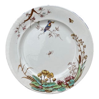 19th Century Plate Vieillard Bordeaux Service Nella For Sale