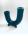 Ceramic Brutalist Art Pottery Studio Fat Lava Horn Spout Vase, Belgium, 1960s For Sale - Image 7 of 12