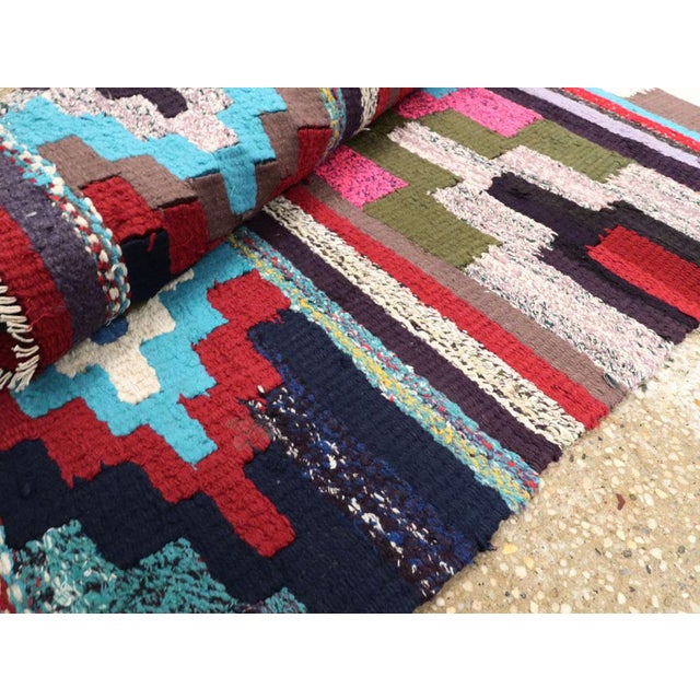 Galerie Shabab Collection Mid-20th Century Persian Flatweave Kilim Rug For Sale - Image 9 of 9