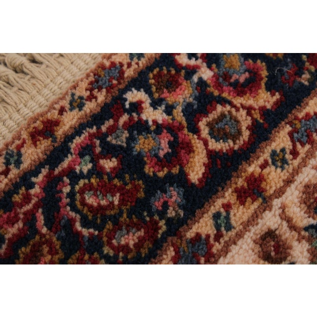 Red Pair of Karastan Wool Area Throw Rugs Approx. 2.5 X 5 For Sale - Image 8 of 13