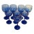 Cobalt Blue Libbey Glasses - Set of 8 For Sale