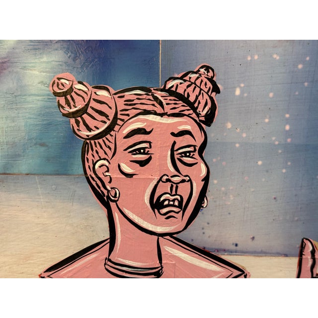 Nicely Framed Graffiti Art For Sale - Image 18 of 18