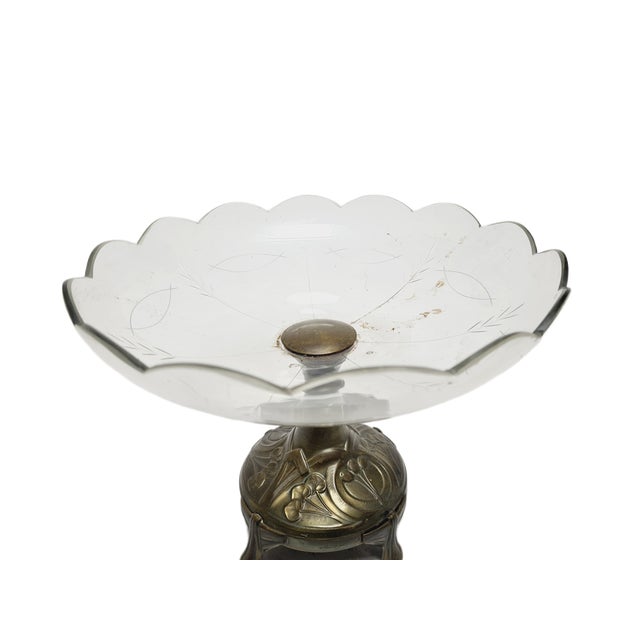Art Nouveau Bowl on Stand, Germany, 1900s For Sale - Image 11 of 15