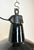 1950s Industrial Black Enamel Factory Lamp with Cast Iron Top from Elektrosvit, 1950s For Sale - Image 5 of 16