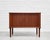 Mid-Century Modern Danish Mid Century Modern Tambour Door Jr. Credenza / Vinyl Record Storage Cabinet, Circa 1960's For Sale - Image 3 of 13