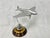 Metal Miniature Figurine with Heinkel He-111 Plane, 1940s For Sale - Image 7 of 15