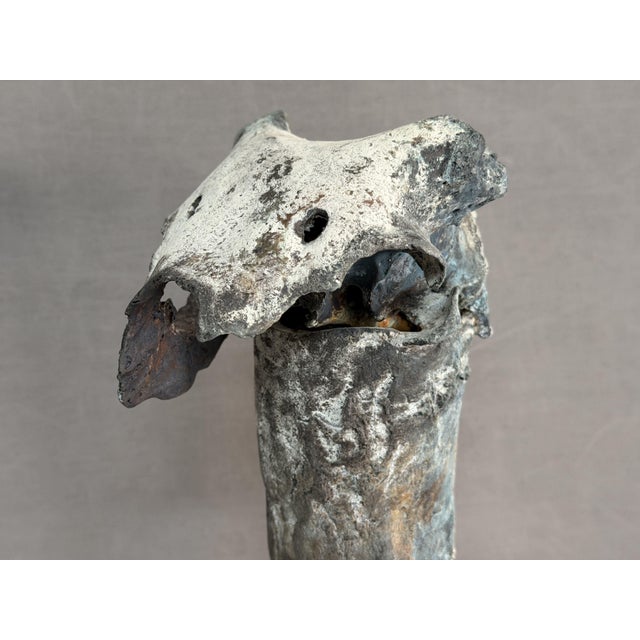 Jaume Plensa, Penagos Prize Sculpture, 1989, Bronze For Sale - Image 9 of 13
