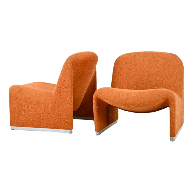 Vintage Alky Chairs by Giancarlo Piretti for Anonyma Castelli, 1970s, Set of 2 For Sale