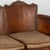 20th Century Vintage Danish Brown Leather Three Seat Sofa For Sale - Image 12 of 18