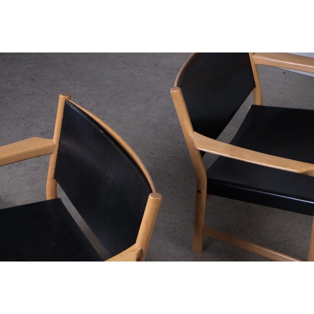 Set of Armchairs attributed to Alf Svensson, Sweden, 1960s For Sale - Image 3 of 16