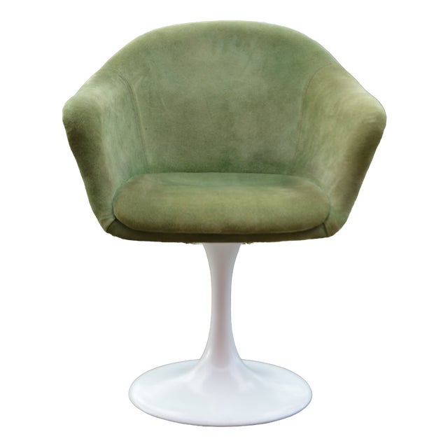Space Age Tulip Swivel Chair by Konrad Schäfer for Lübke, 1970s For Sale