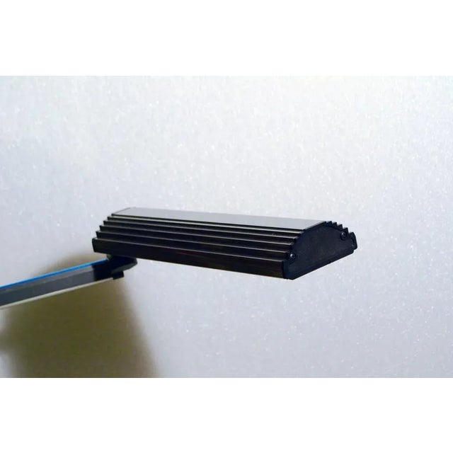 - Table/desk lamp produced by Arteluce - Model ‘Desk 990’ - Heavy cast iron base with adjustable aluminium arm and...