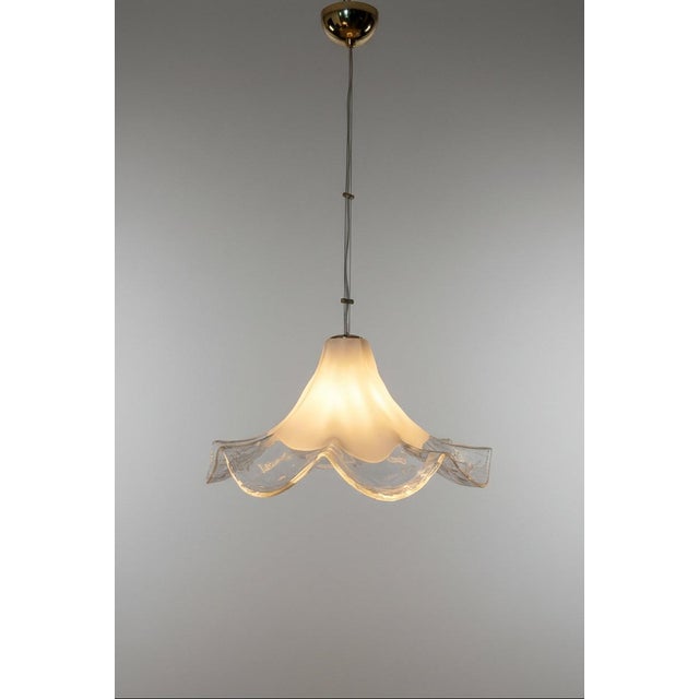 Mid-Century White Murano Glass Pendant Lamp from La Murrina, 1970s For Sale - Image 12 of 12