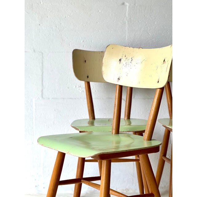 Bistro Chairs from Ton, 1960, Set of 4 For Sale - Image 9 of 18