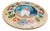 Vintage Painted Wooden Rotating Tray, 1970s For Sale