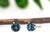 Round 5mm - London Blue Topaz Solitaire Martini Studs in 14k Solid Gold- Set of 2 For Sale - Image 4 of 7