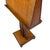 Antique 1900s Arts and Crafts Quartersawn Oak Double-Sided Duet Music Stand W/ Lyre Shaped Pedestal For Sale - Image 12 of 18