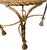 1950’s Italian Gilt Rope and Tassel Wrought Iron Hollywood Regency Chairs - A Pair For Sale - Image 11 of 12