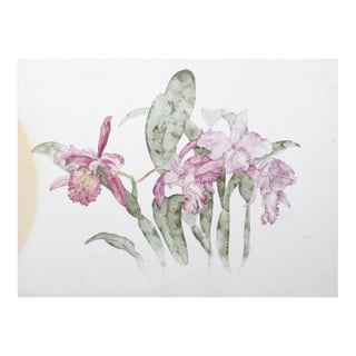 Dark Purple Irises, Carl Bergman For Sale