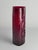 Swedish Red Devil Triangular Glass Vase by Christer Sjögren for Lindshammar, 1960s For Sale - Image 4 of 16