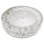 Black Mid-Century Modern Murano Glass Ashtray in White Bubble Glass, Italy, 1970s For Sale - Image 8 of 8