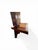 Wood Rustic Javanese Vintage Wooden Dinning Chairs With Slatted Bamboo Back and Seat For Sale - Image 7 of 9