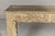 Traditional Mughal Style Painted Console Table with Foliage Carved Apron and Legs For Sale - Image 3 of 12
