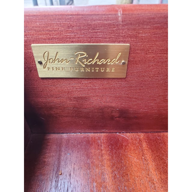 1990s John Richard Campaign Desk For Sale - Image 14 of 16