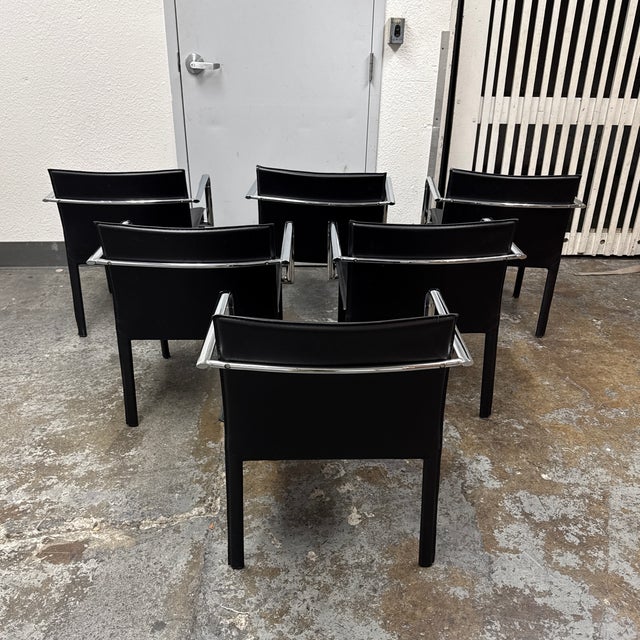 2010s Zuo Modern Gekko Conference Armchairs, Set of Six For Sale - Image 5 of 12
