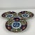 Lovely set of 3 deep Imari dishes. Typical design with Phoenix and bamboo motifs. Handpainted and traditional MR colors....