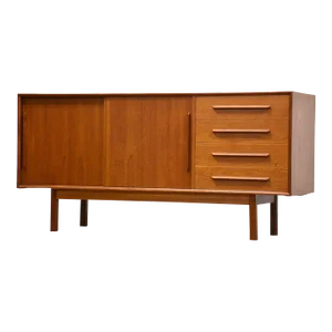 Danish Modern Teak Credenza