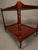 Councill Craftsmen Mahogany Hepplewhite Style Two-Tier Side Table With Brass Casters, Circa 1990 For Sale - Image 4 of 11