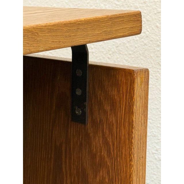 Mid Century Modern Oak Dining Table For Sale - Image 9 of 10