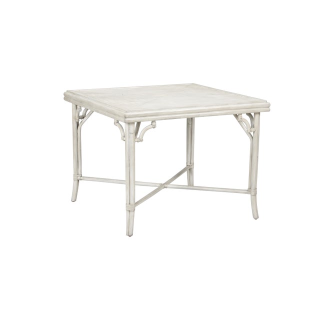 Contemporary Boca Game Table - White For Sale - Image 3 of 3