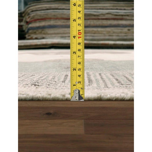2020s Pasargad Home Khotan Ivory Wool Area Rug-10' 3'' X 14' 2'' For Sale - Image 5 of 6